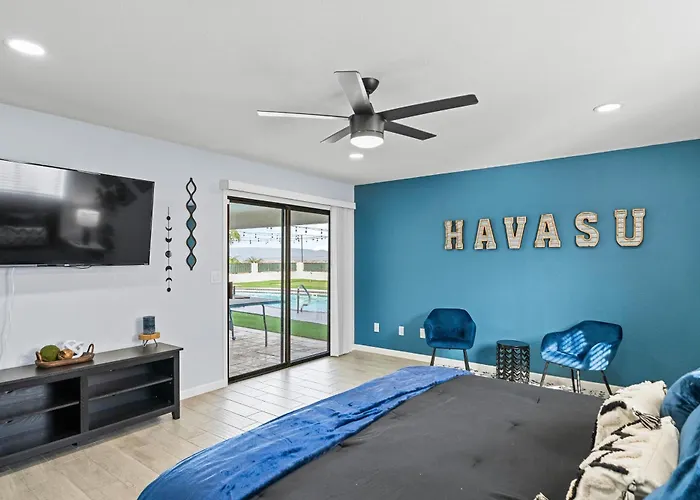 2 Mi To Havasu: Group Oasis W/ Views + Games Holiday home Lake Havasu City
